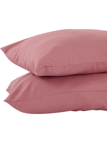 Pink 2 Pack Super Soft Pillowcases