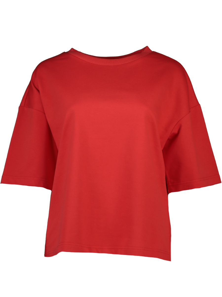 Red Fleece Top