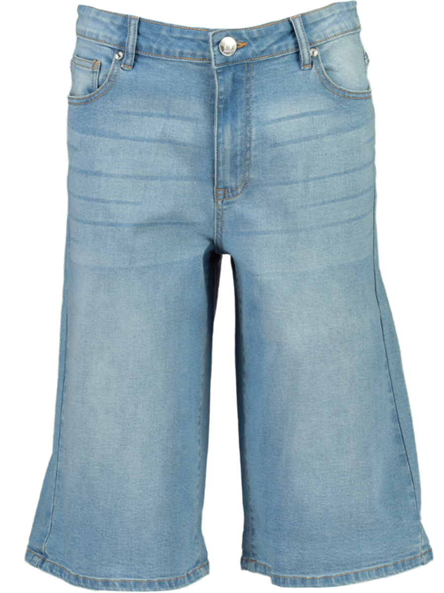 Acid Wash Denim Shorts