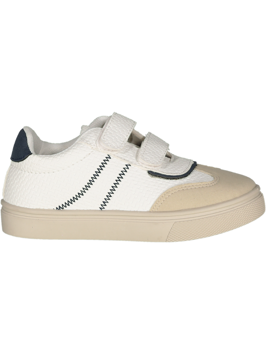 Double Strap White Sneakers