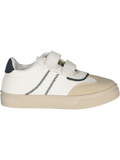 Double Strap White Sneakers