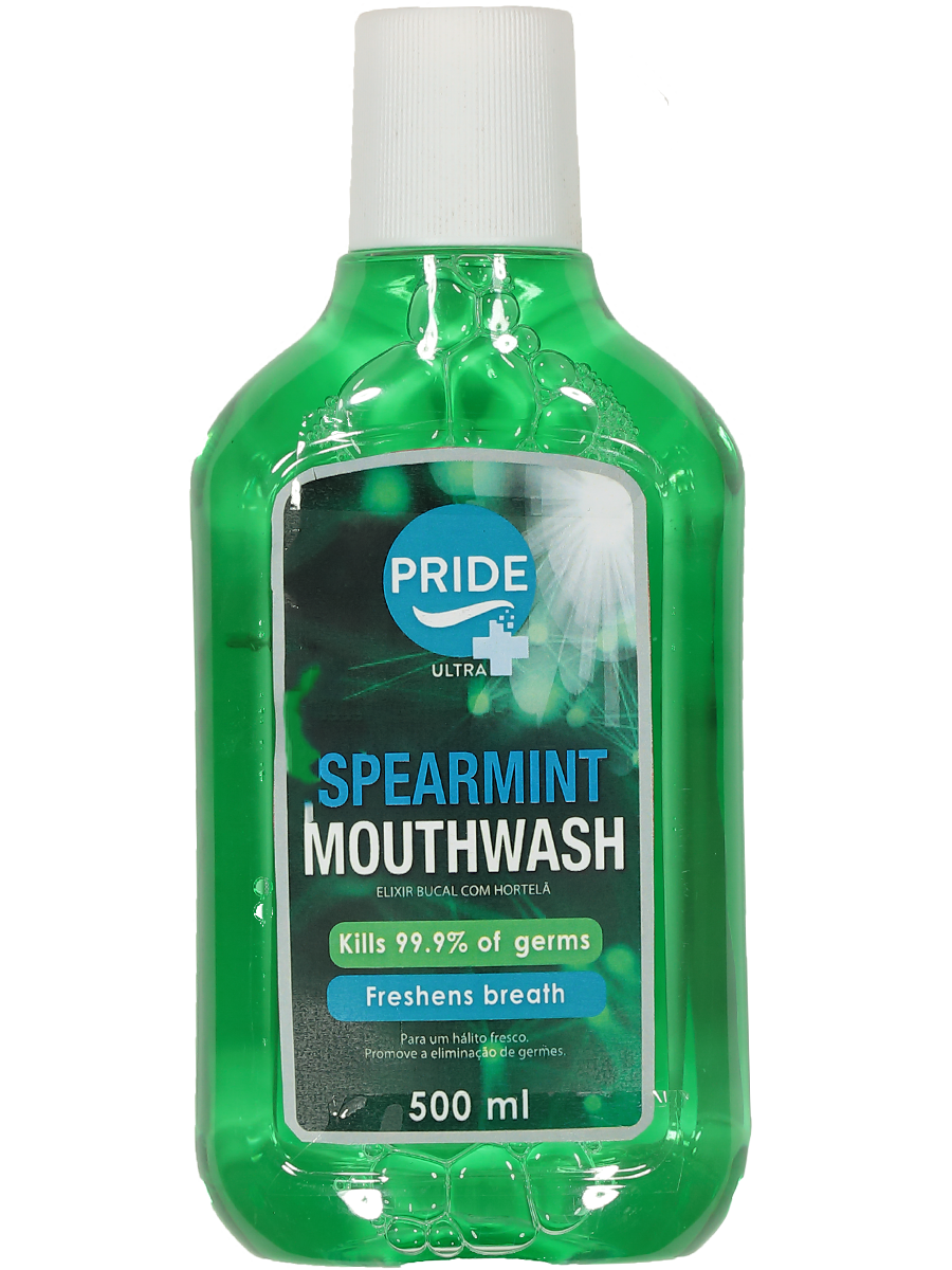 Pride Ultra Mouthwash Spearmint 500Ml