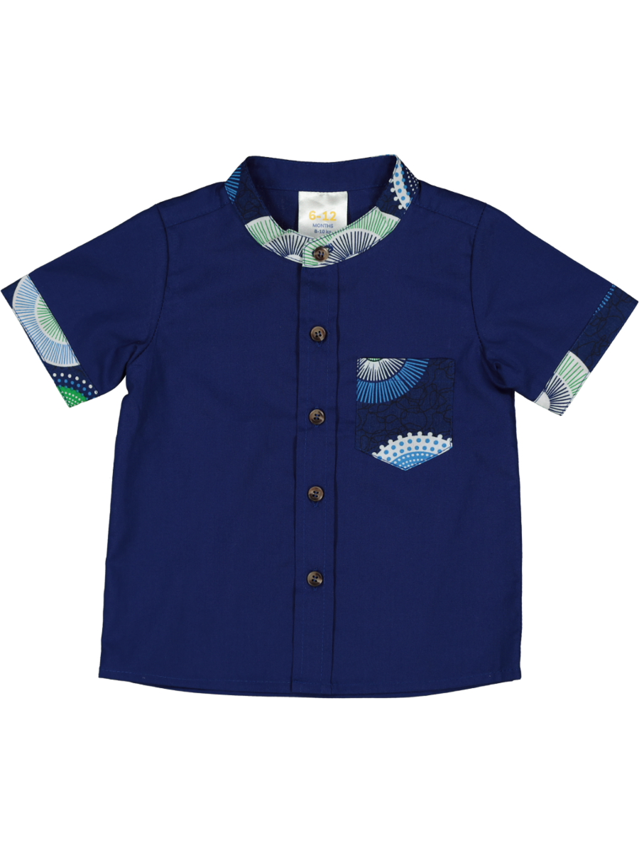 Navy Short Sleeve Heritage Shirt