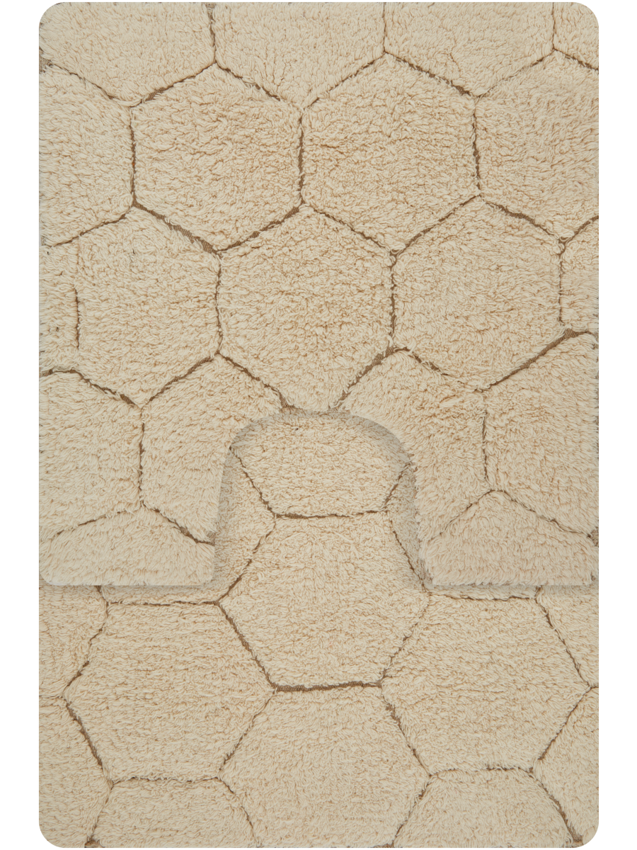 Tufted Bath Mat Set