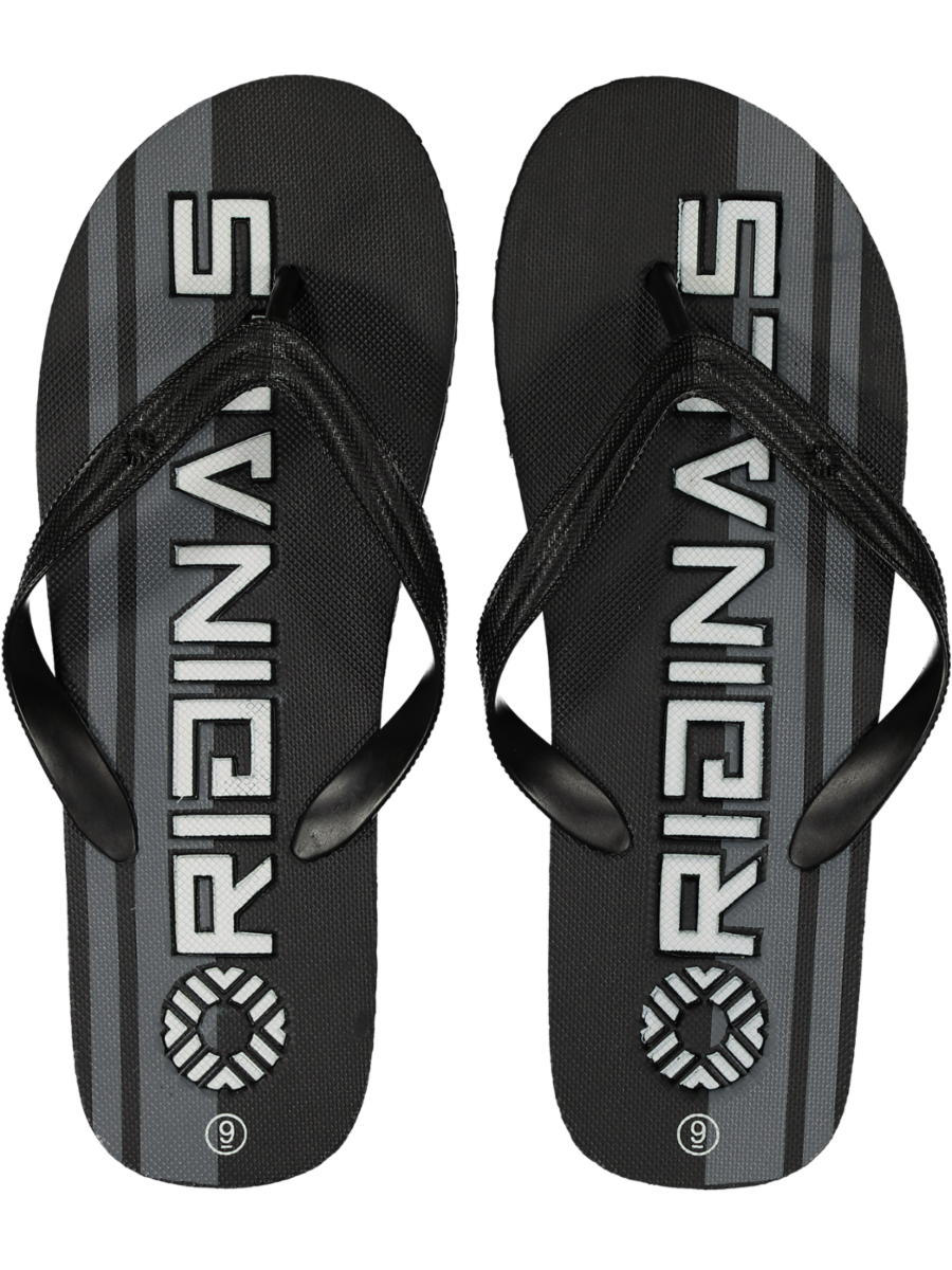 Black Flip Flops