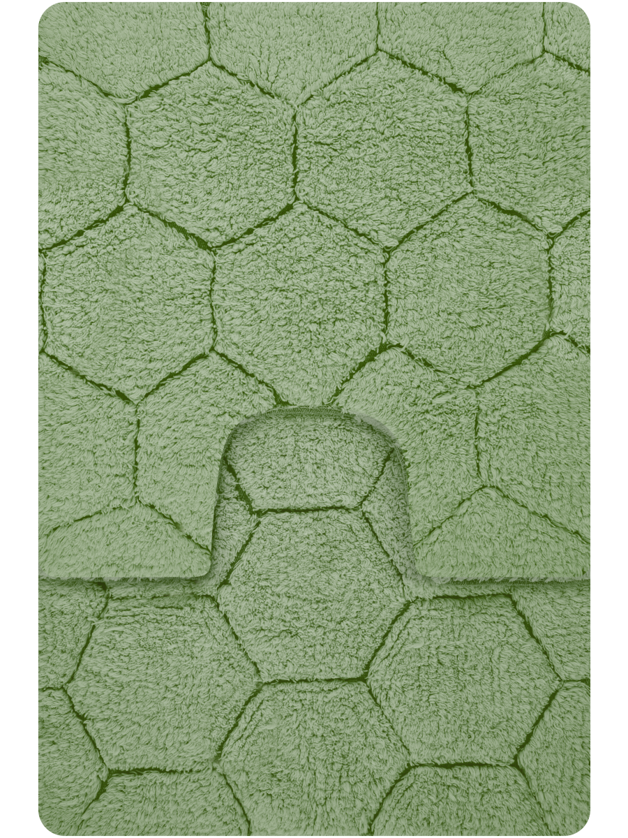 Tufted Bath Mat Set