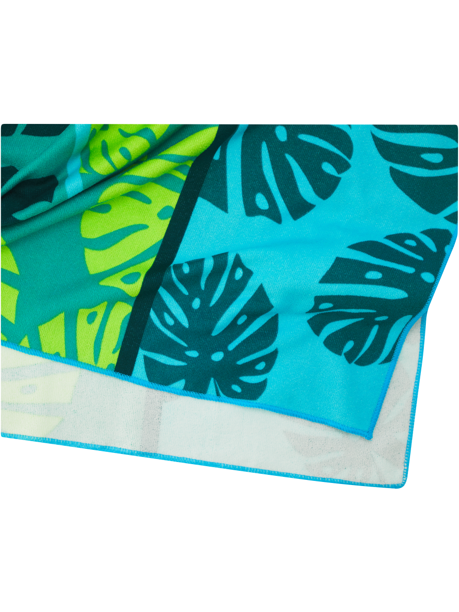 Green Leaf Beach Towel
