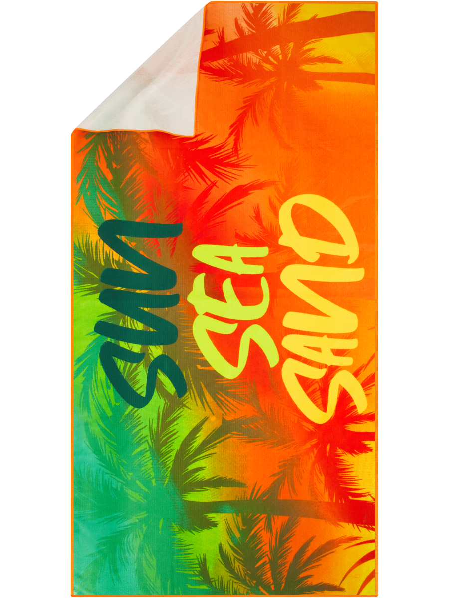 Sun Sea Sand Beach Towel