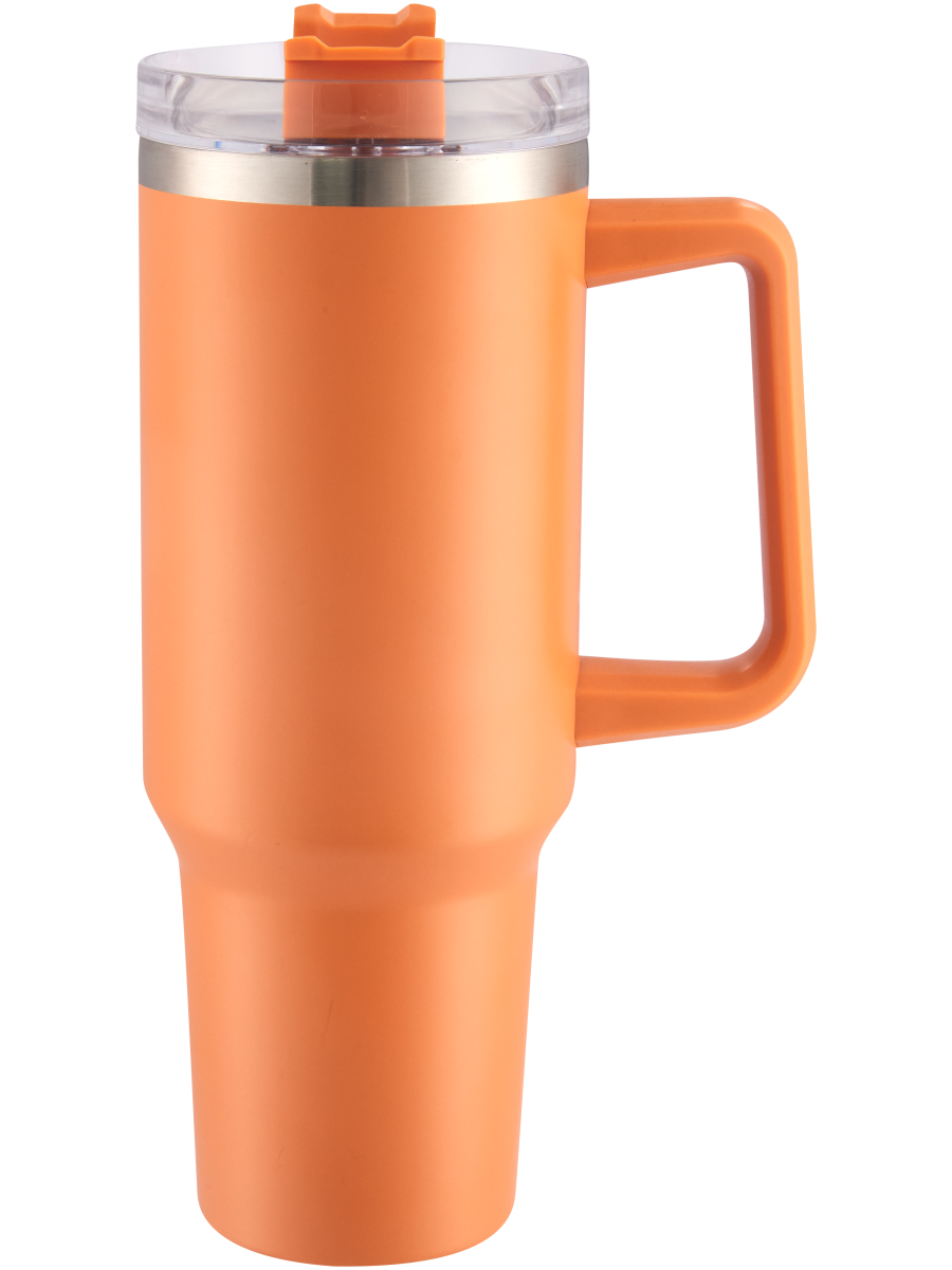 Orange 1.18 Liter Stainless Steel Bottle