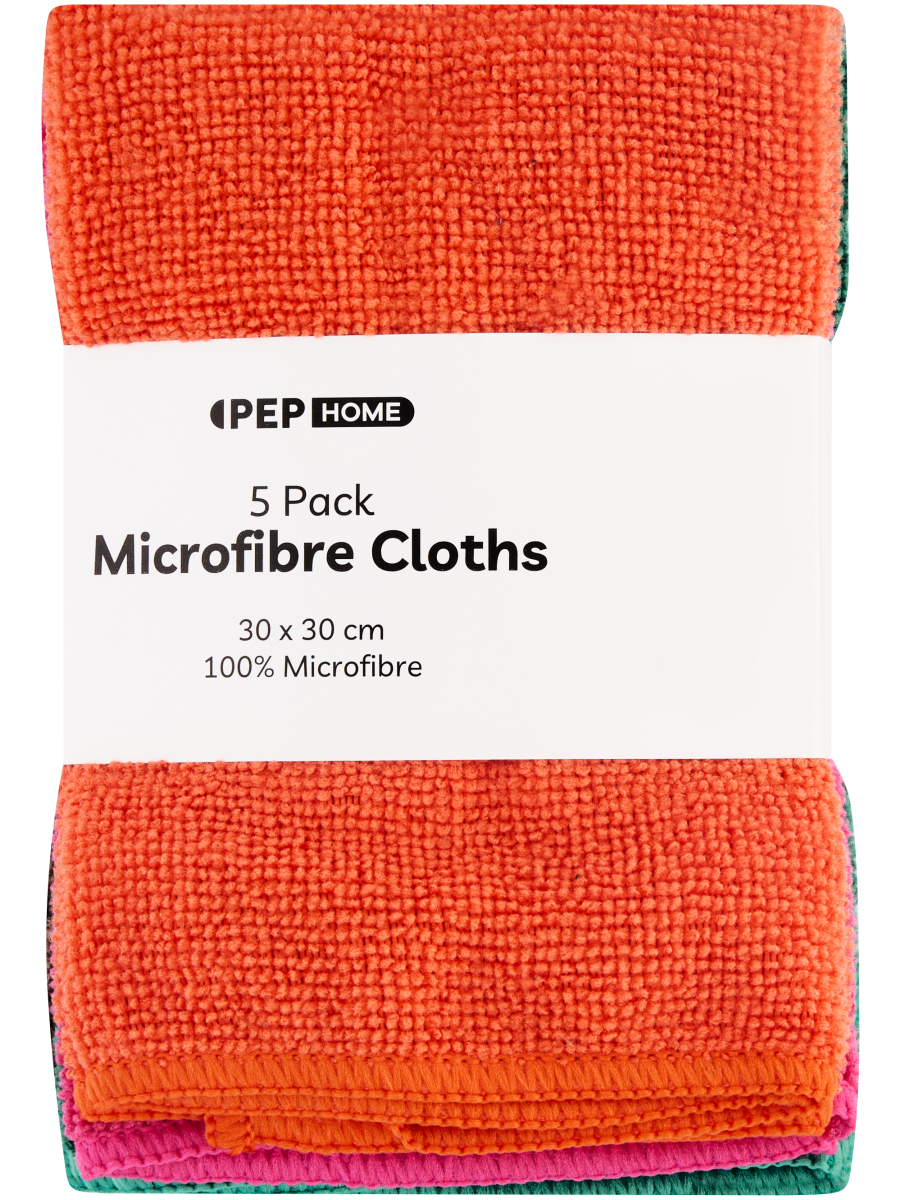 Assorted Microfibre Cloths
