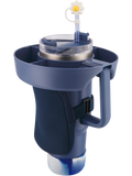 Blue Silicon Bottle Holder