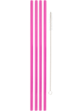 4 Pack Tumbler Glass Straws With Brush (1)