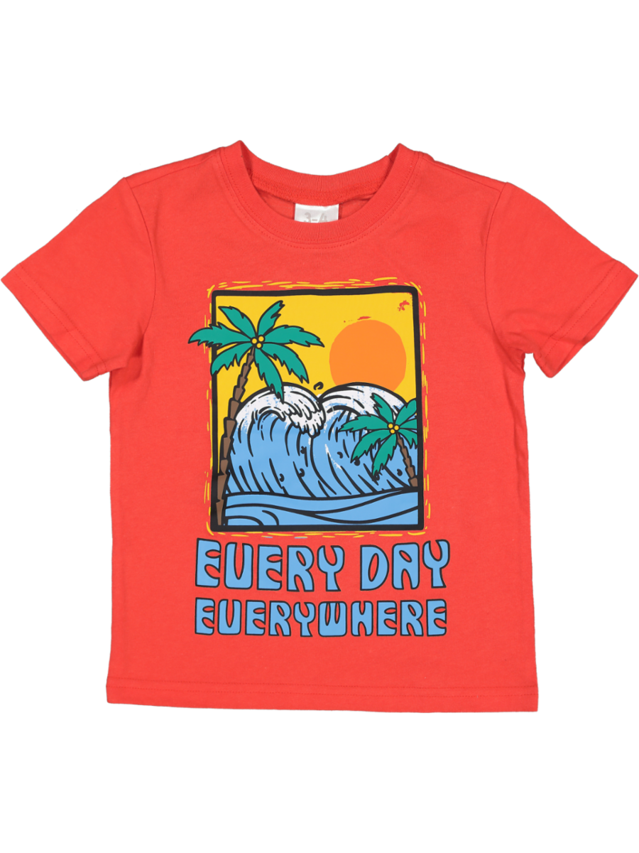 Orange Tropical T-Shirt