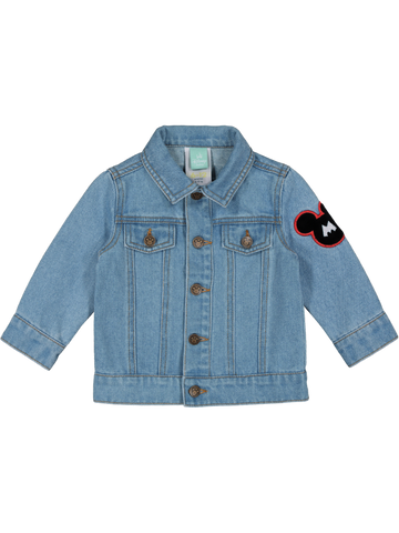 Mickey Mouse Blue Denim Jacket