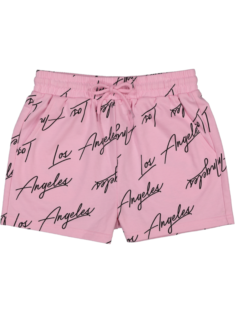 Pink Knit Shorts