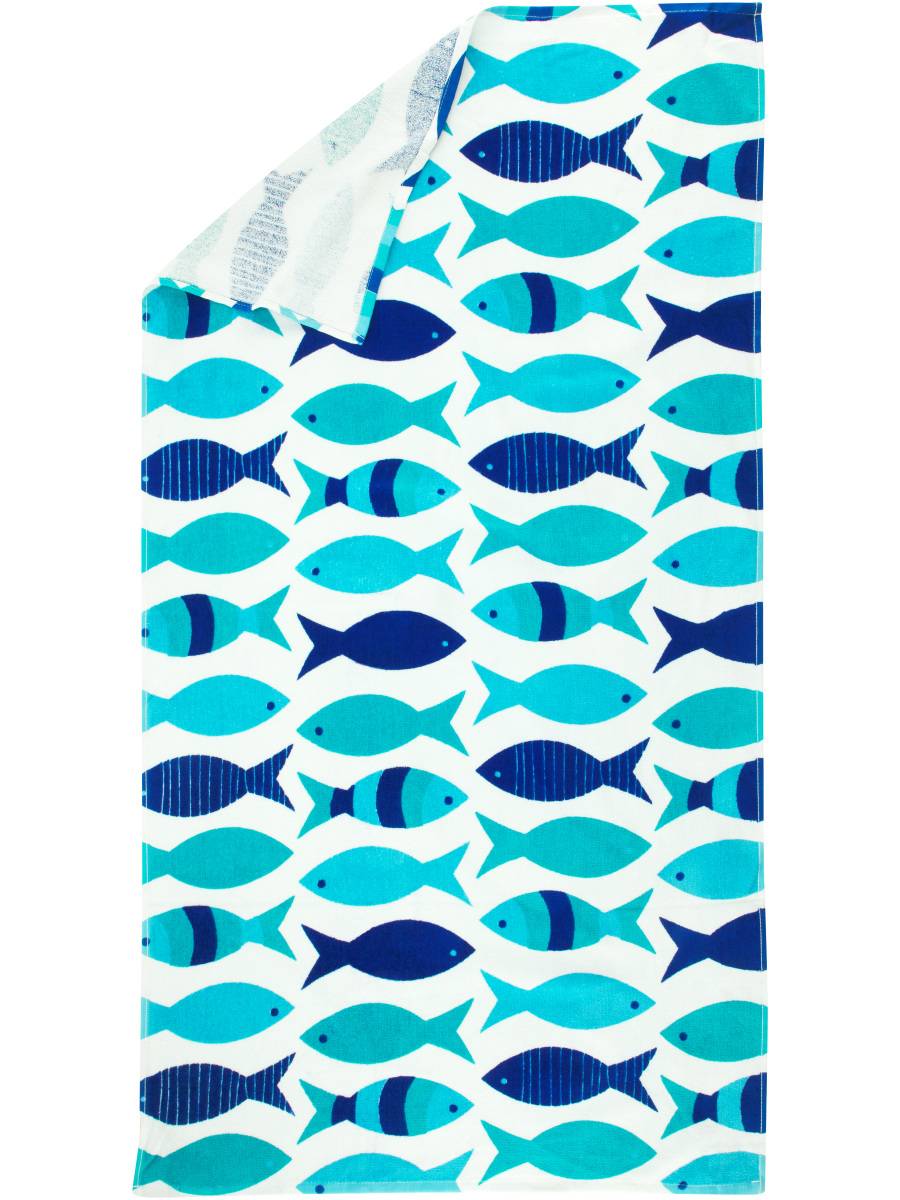 Kids Fish Beach Towel