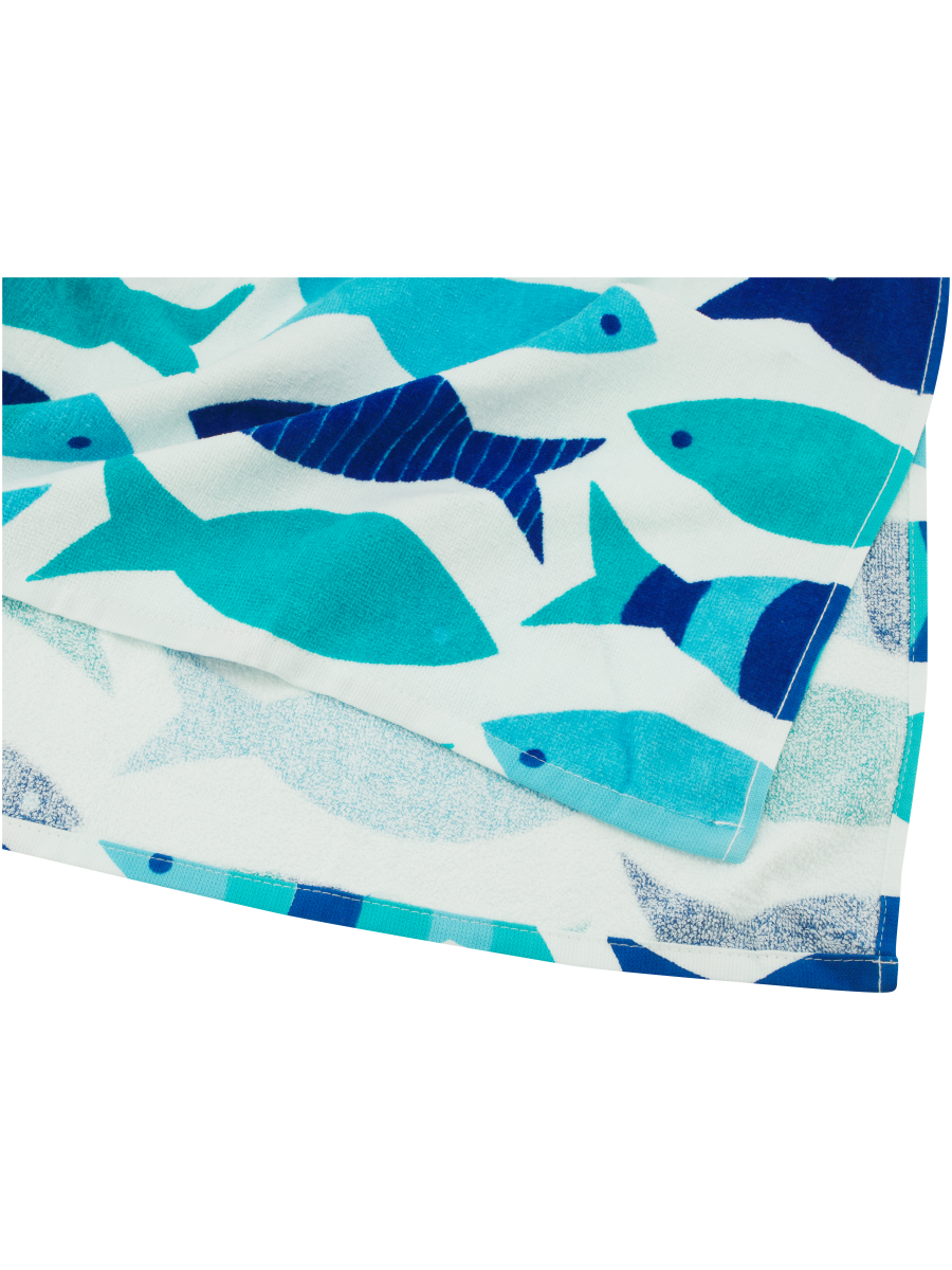 Kids Fish Beach Towel