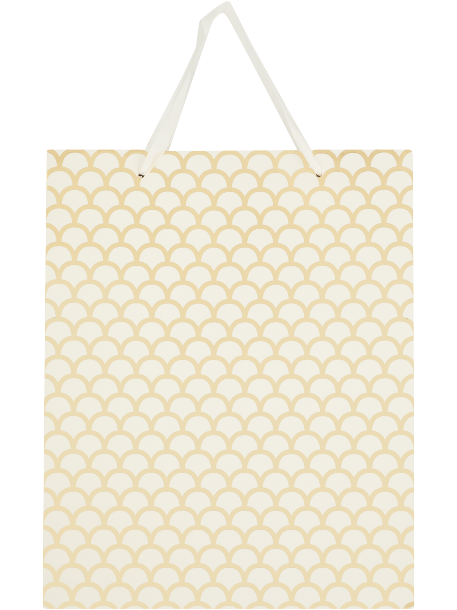 Textured Gold Pattern Or Palm Trees Gift Bag