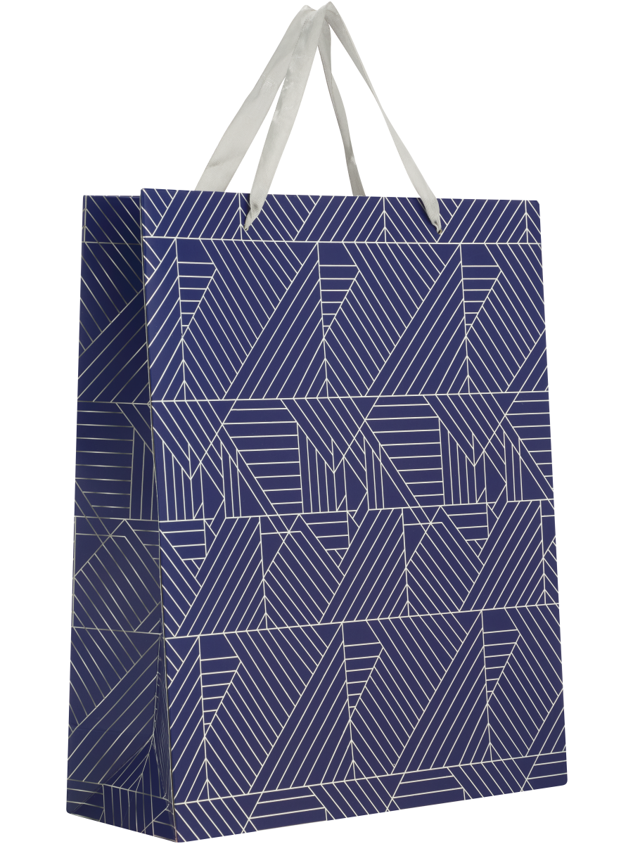 Geometric Or Squiggle Gift Bag (5)