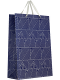 Geometric Or Squiggle Gift Bag (4)