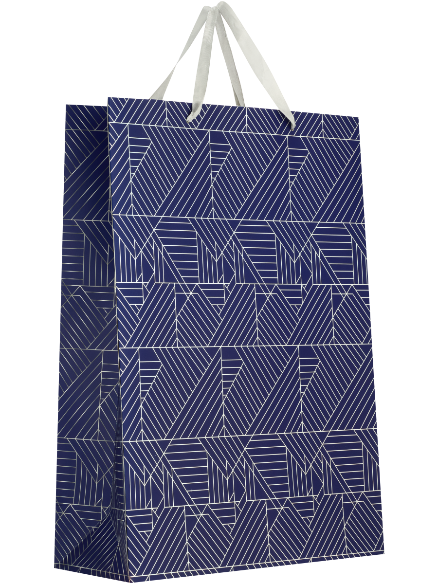 Geometric Or Squiggle Gift Bag (4)