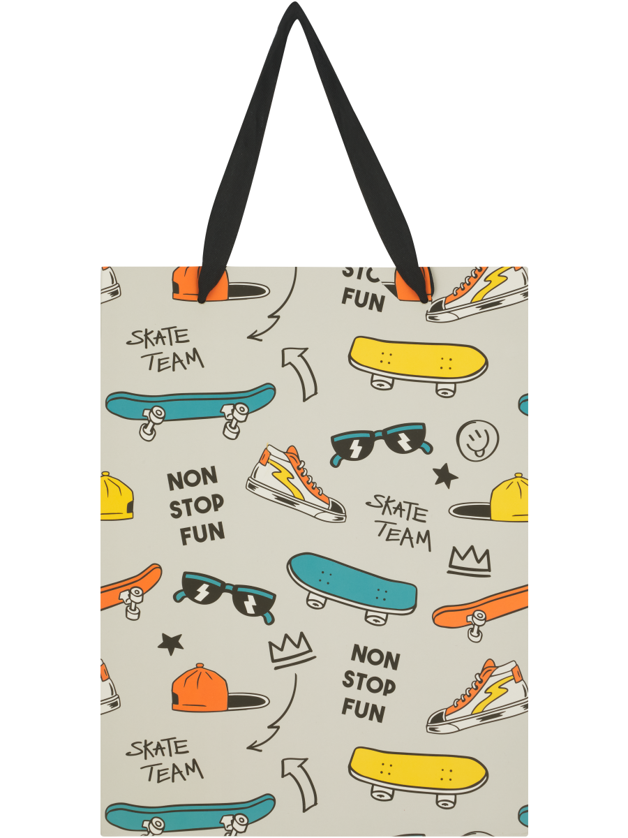 Skate Or Storm Clouds Gift Bag