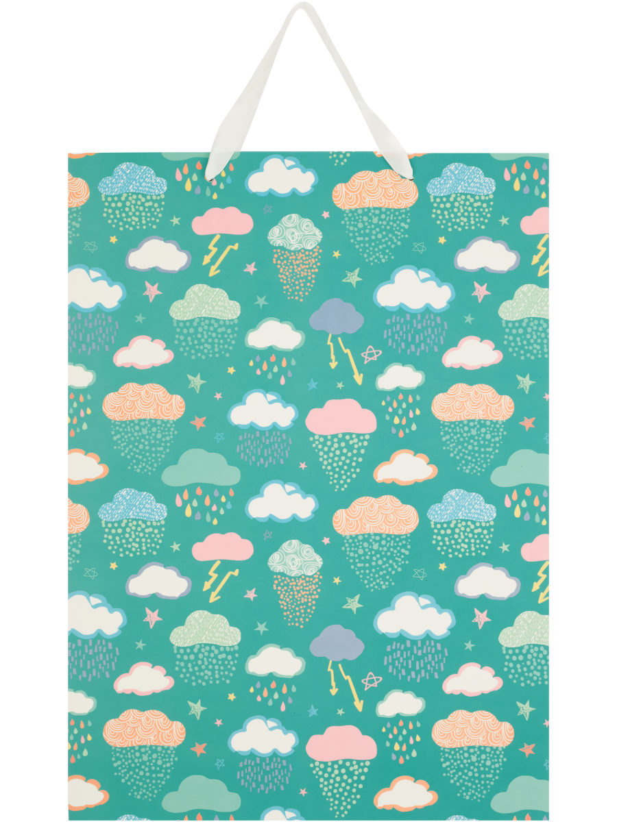 Skate Or Storm Clouds Gift Bag