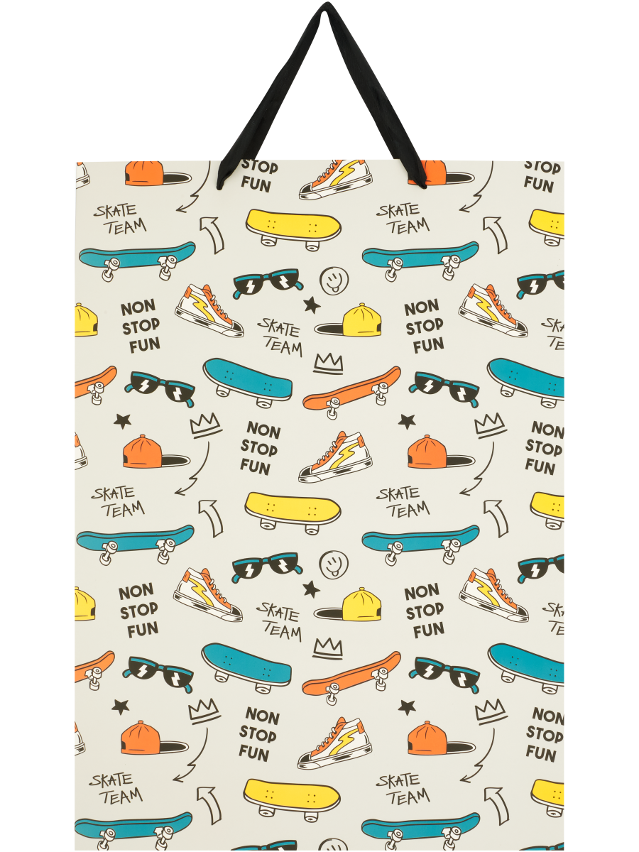Skate Or Storm Clouds Gift Bag