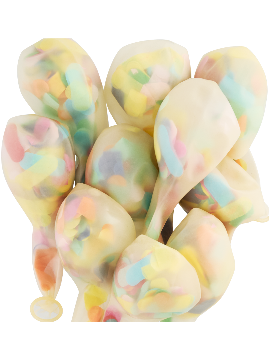 Confetti Latex Balloons
