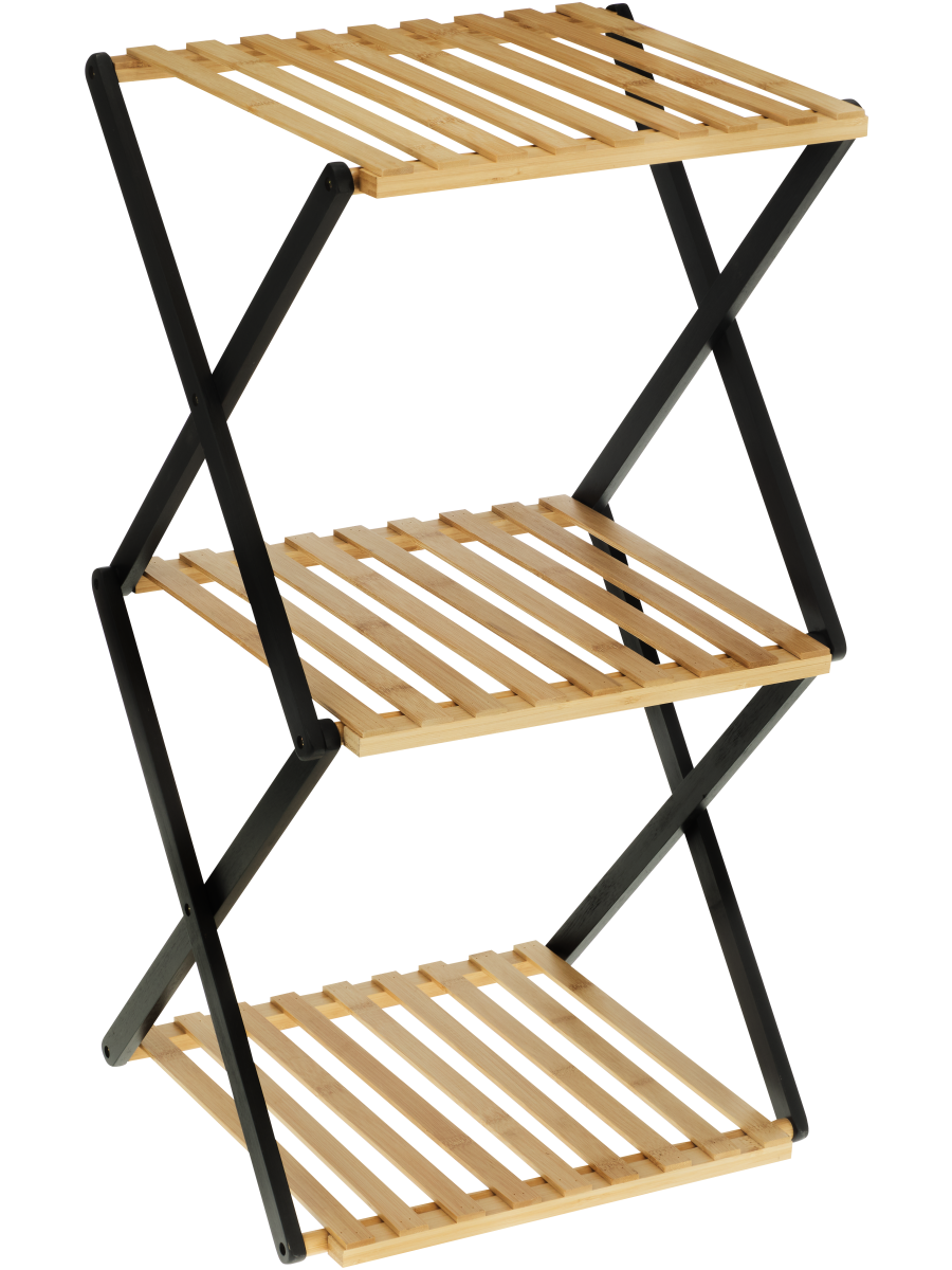 3-Tier Bamboo Storage Rack