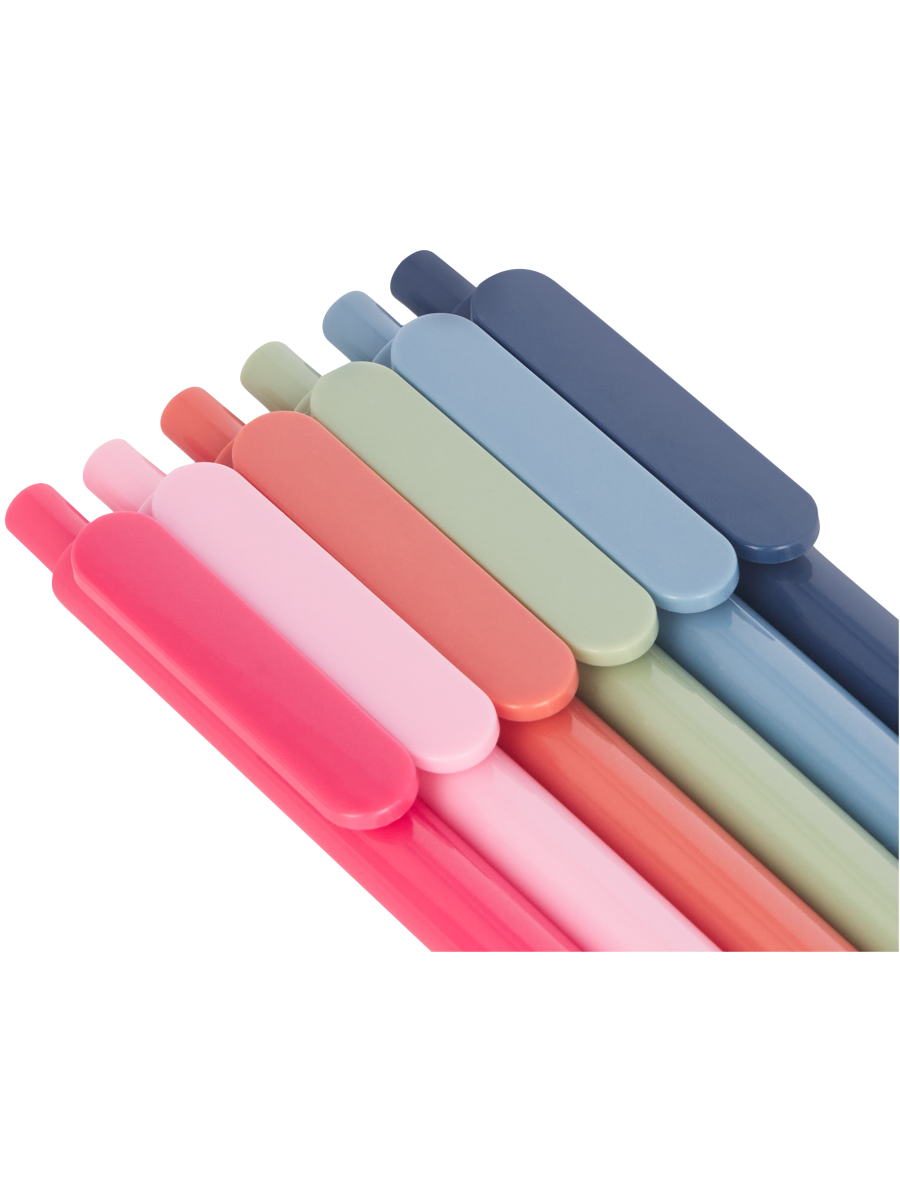 Assorted Coloured Ink Ballpoint Pens
