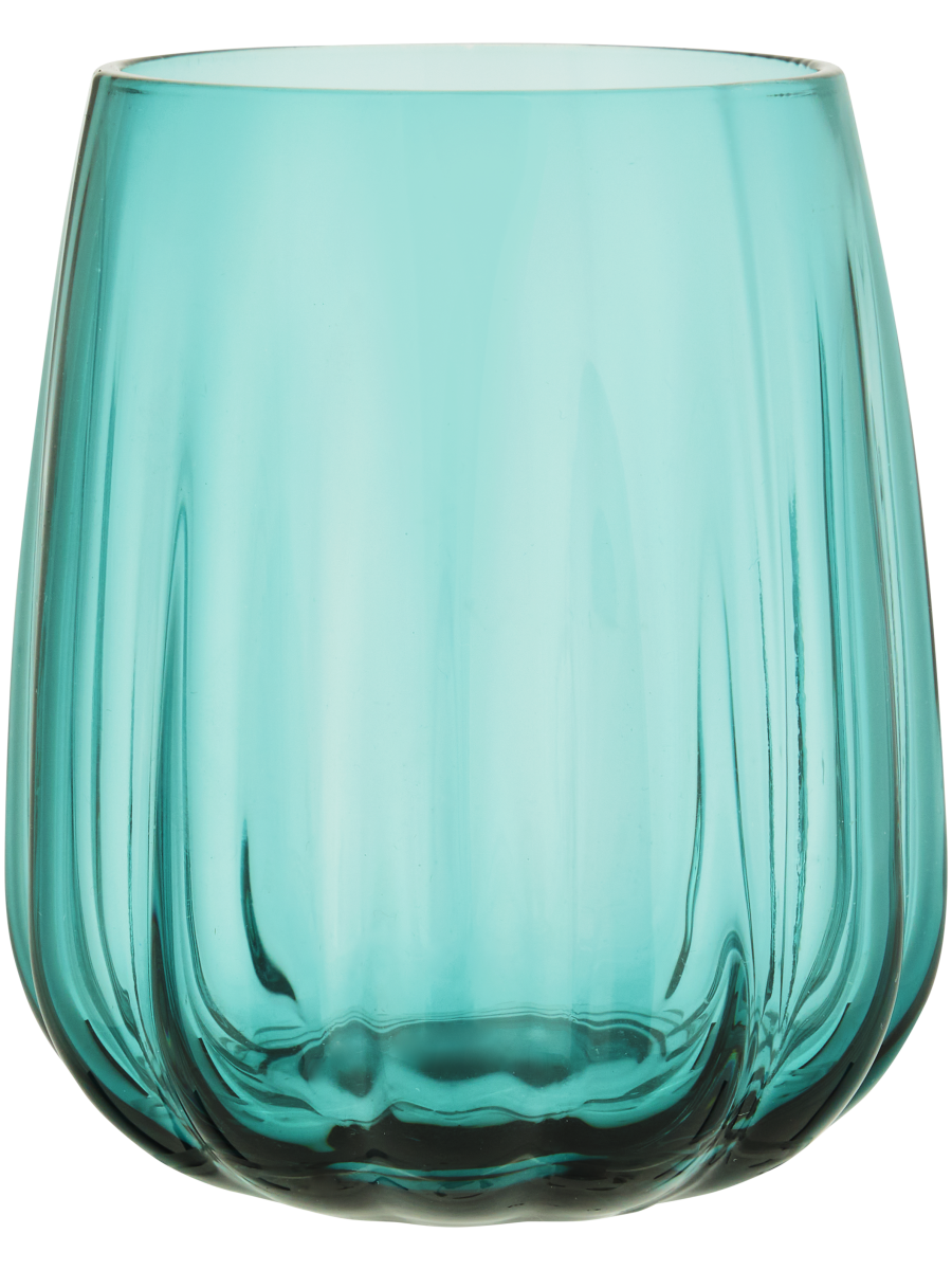 Aqua Tumbler Glass