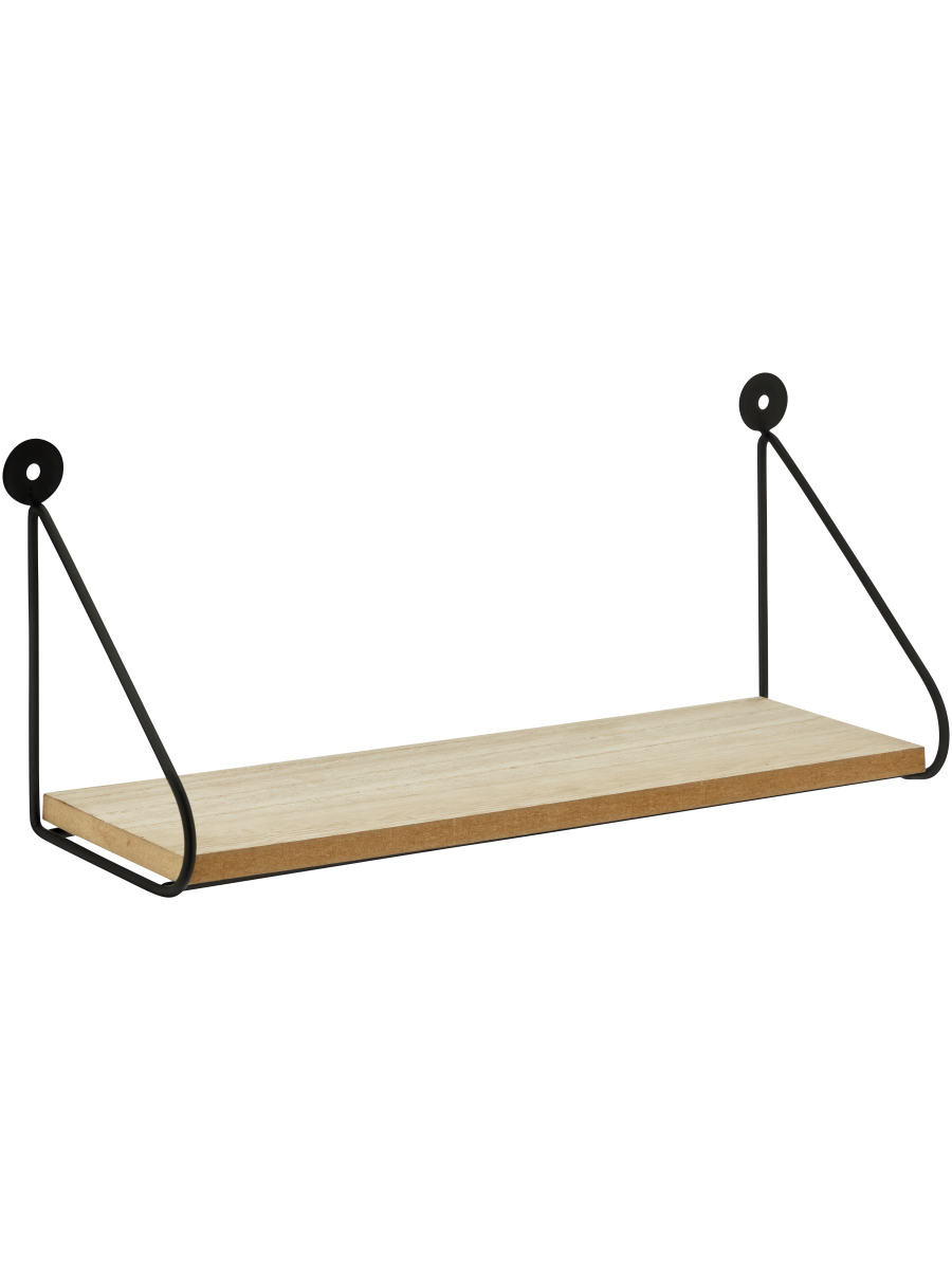 Mdf & Iron Shelf