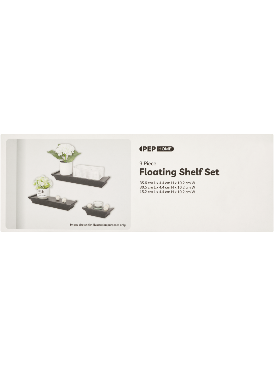 Floating Shelf 3Pc Set