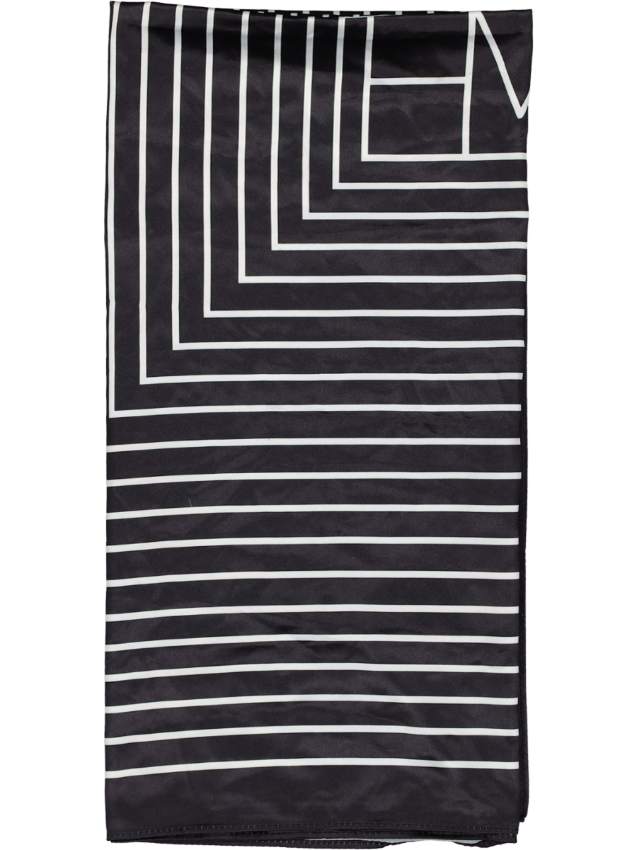 Check Square Satin Scarves