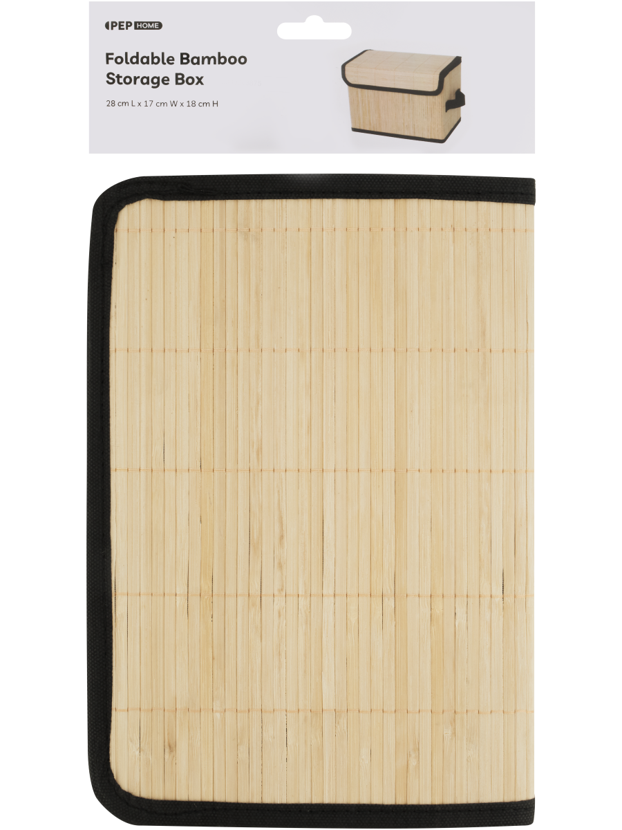 Foldable Bamboo Storage Box (1)