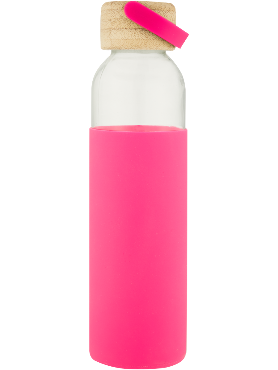 Drinking Bottle With Silicone Sleeve