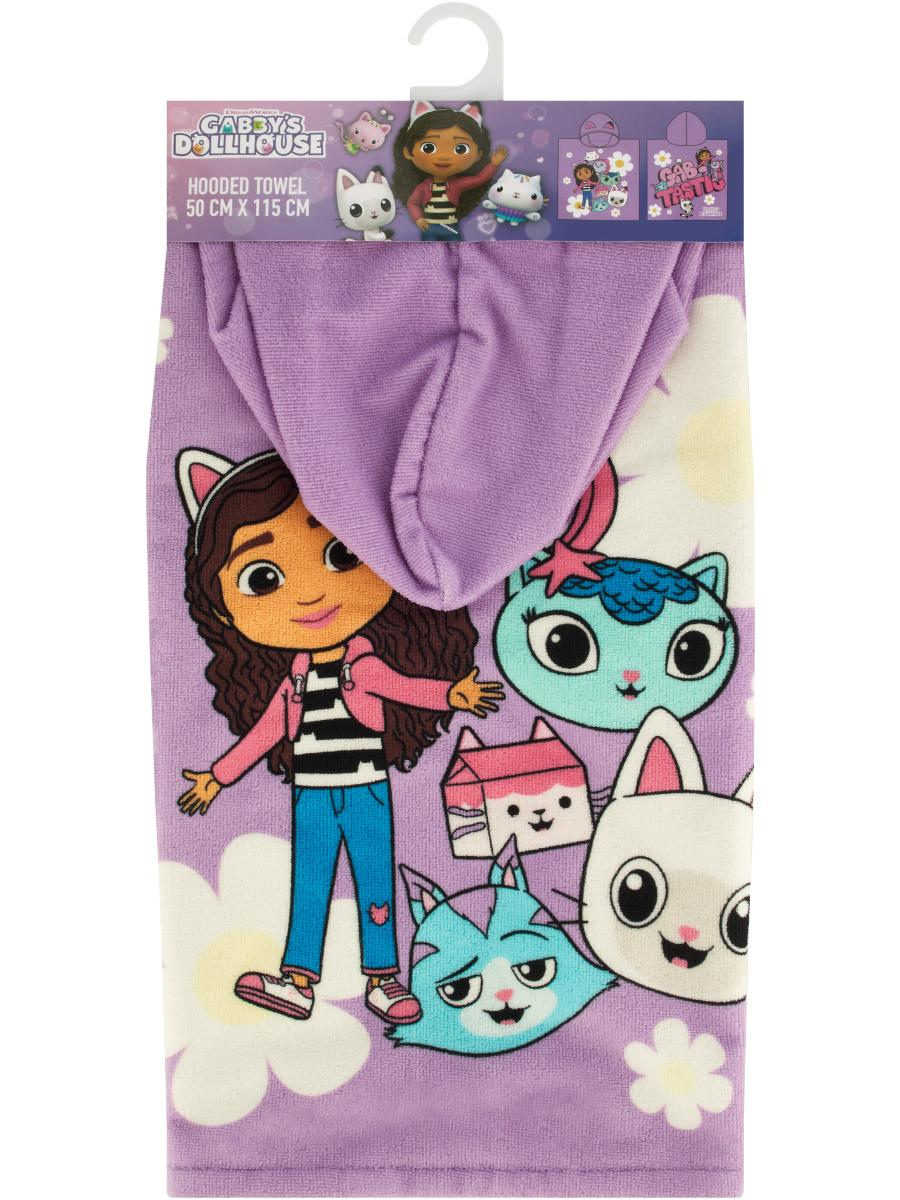 Gabby'S Dollhouse Hooded Towel (2)