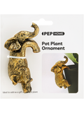 Elephant Pot Plant Ornament (1)