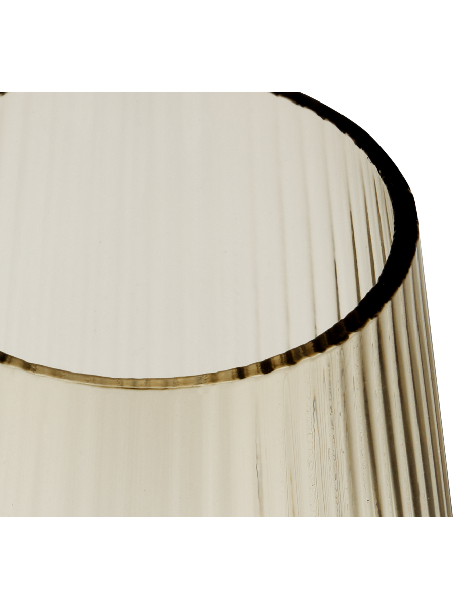Ribbed Wine Glass