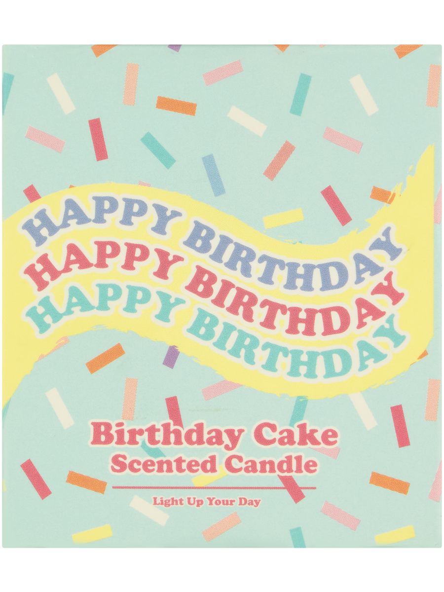 Birthday Cake Scented Candle (1)
