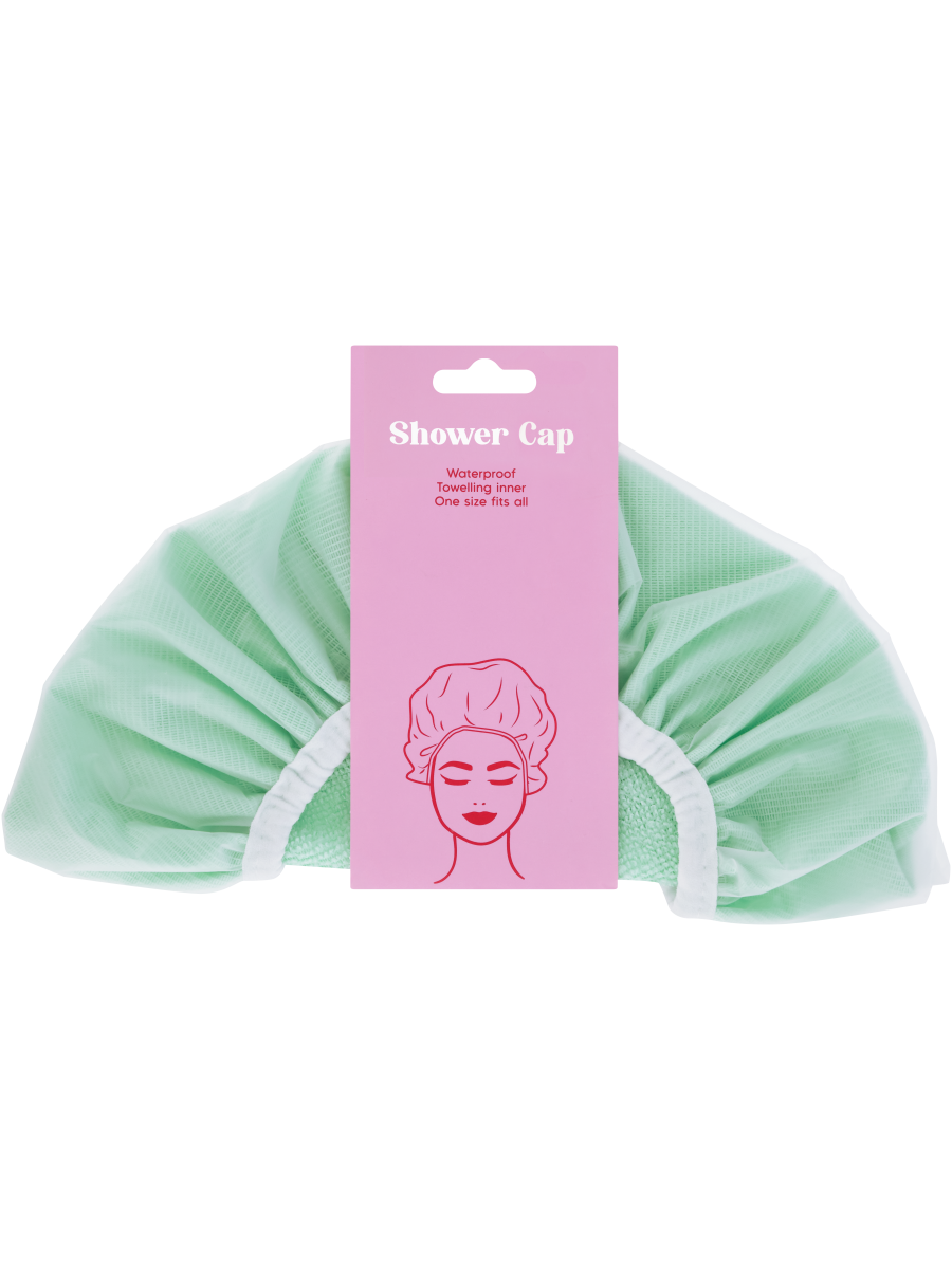 Shower Cap With Towelling Inner