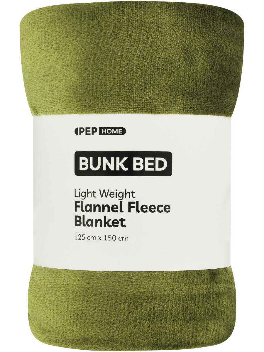 Light Weight Bunk Bed Flannel Fleece Blanket