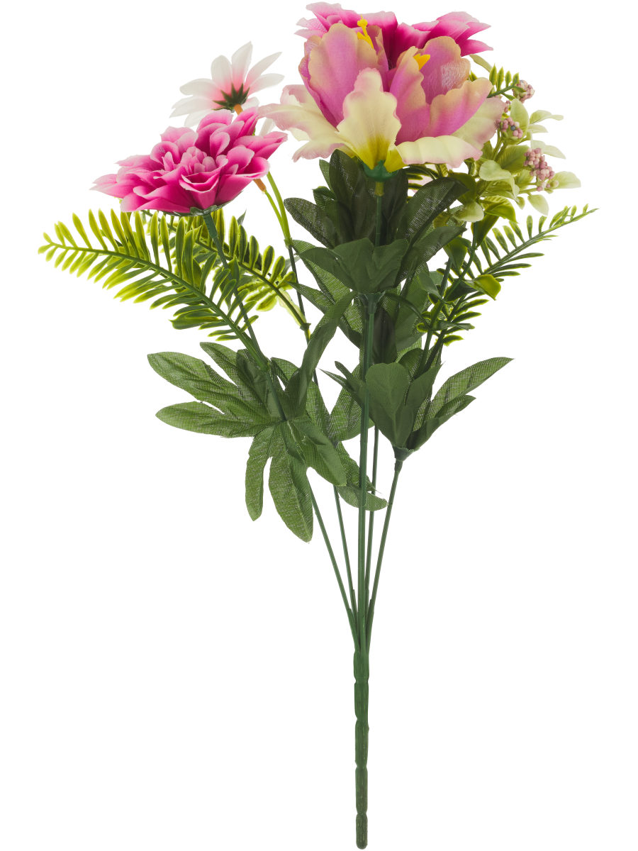 Artificial Pink Flower Bunch