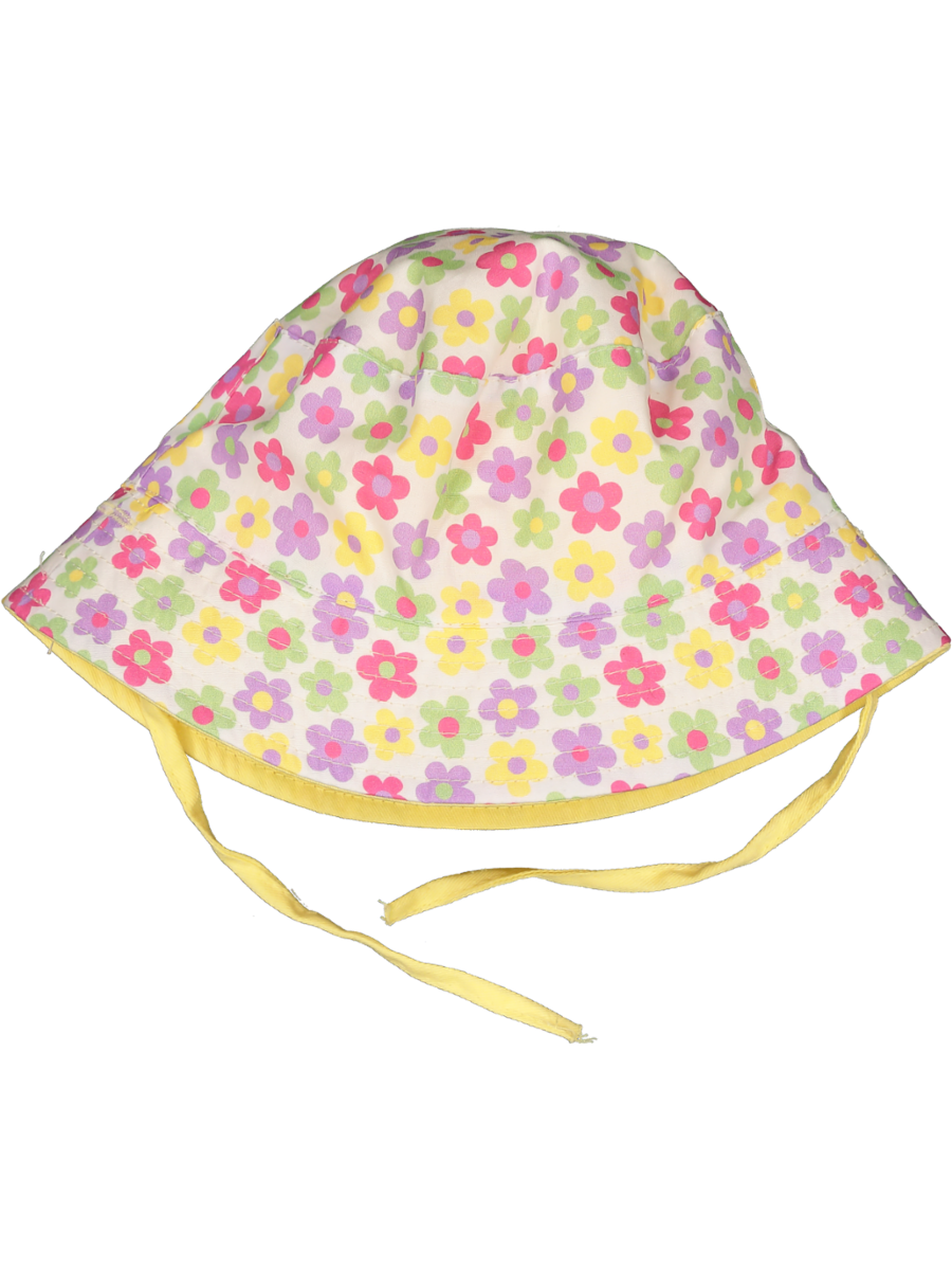 Yellow Reversible Bucket Hat