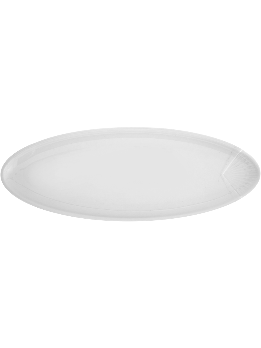 Long-Sided Ceramic Plate