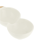 Two-Bowl Server With Wooden Handle (1)