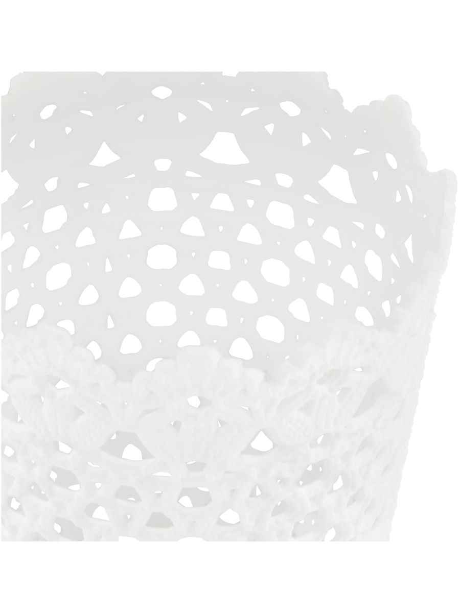 Round Crochet Planter
