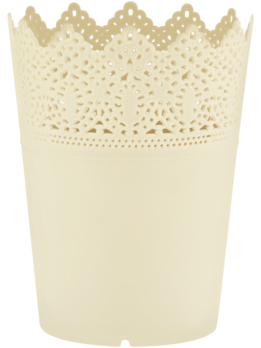 Round Crochet Planter