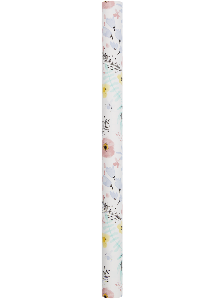 Floral Adhesive Paper